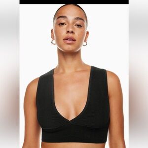 Sculpt Knit Deep V Tank